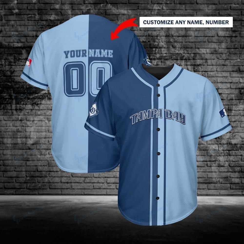 Tampa Bay Rays Personalized Baseball Jersey Shirt 123