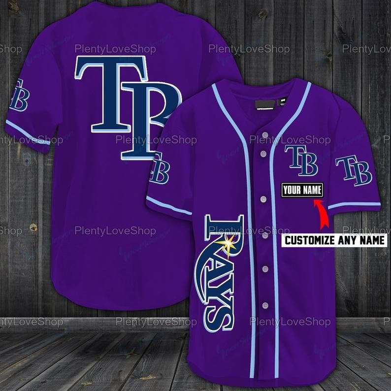 Tampa Bay Rays Personalized Baseball Jersey 310