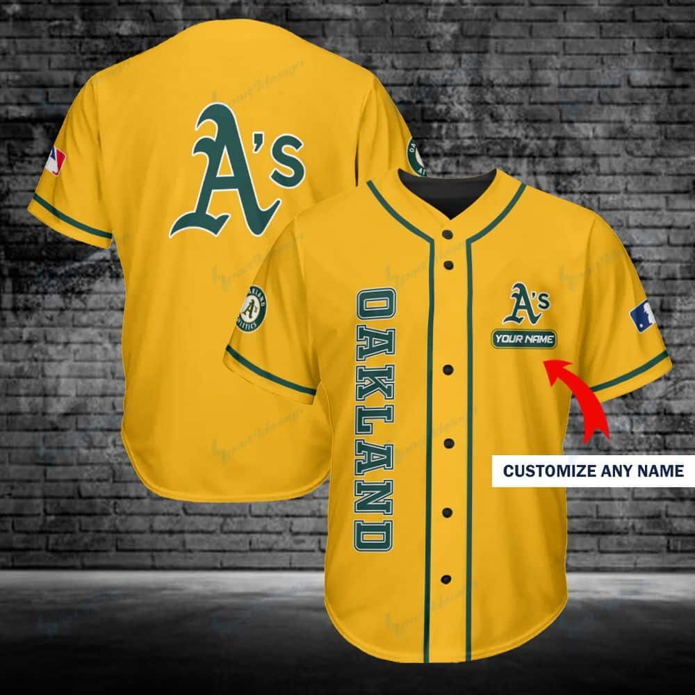 Oakland Athletics Personalized Baseball Jersey Shirt 206