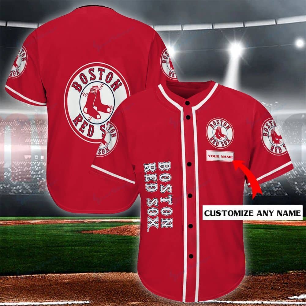 Boston Red Sox Personalized Baseball Jersey Shirt 82