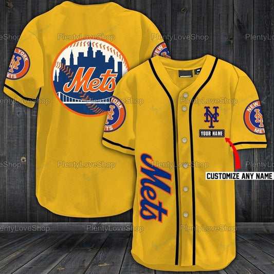 New York Mets Personalized Baseball Jersey 316