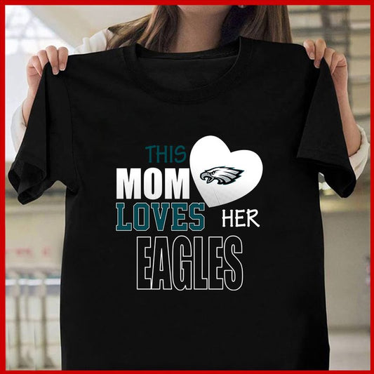 Philadelphia Eagles Mom Loves Mother’s Day T-shirt AZTS338