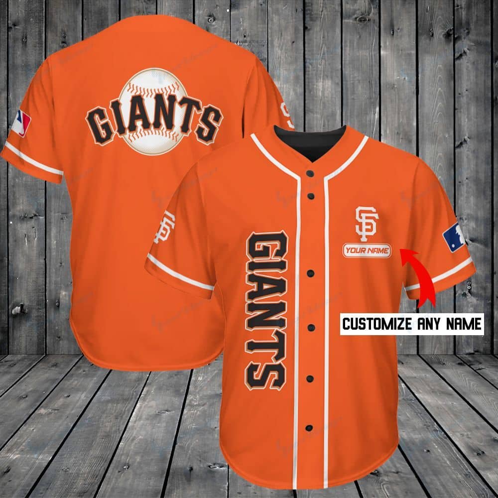 San Francisco Giants Personalized Baseball Jersey Shirt 210