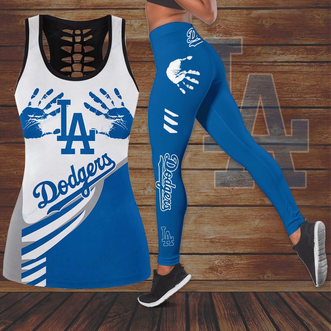 Los Angeles Dodgers Leggings And Tank Top 142