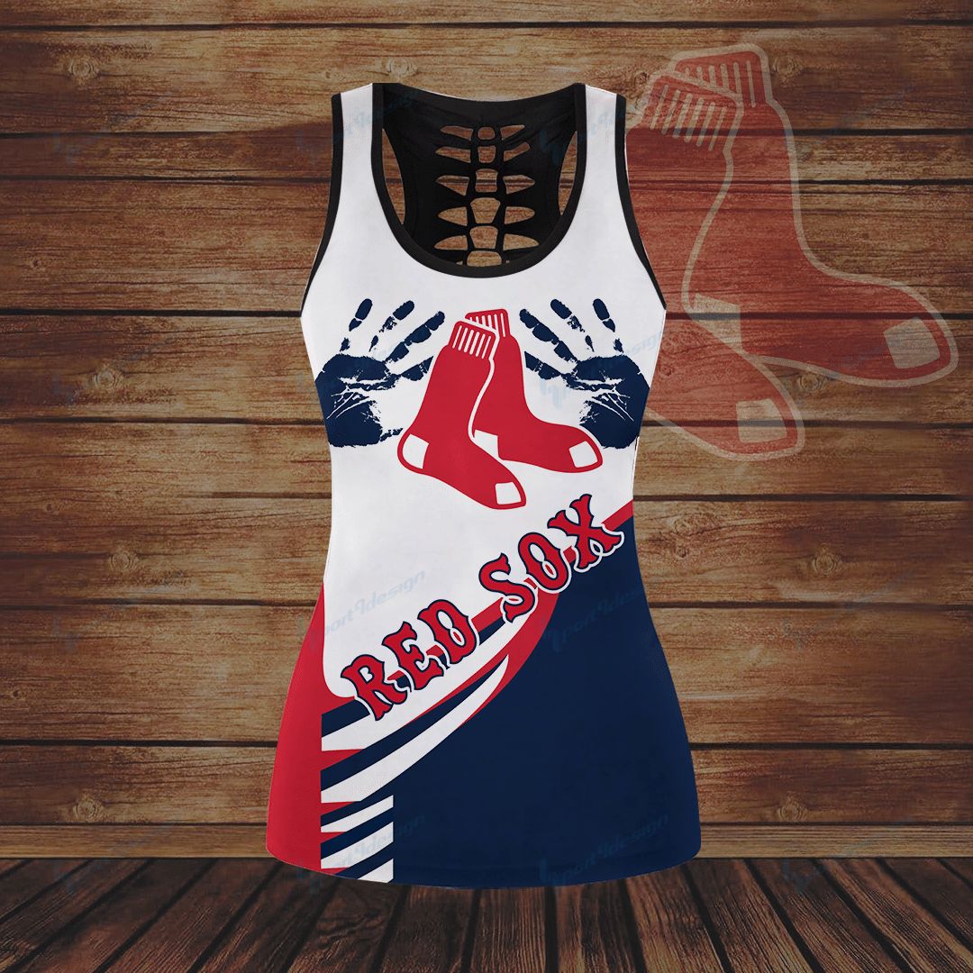 Boston Red Sox Team Leggings And Tank Top 150