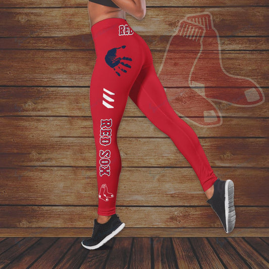 Boston Red Sox Team Leggings And Tank Top 150