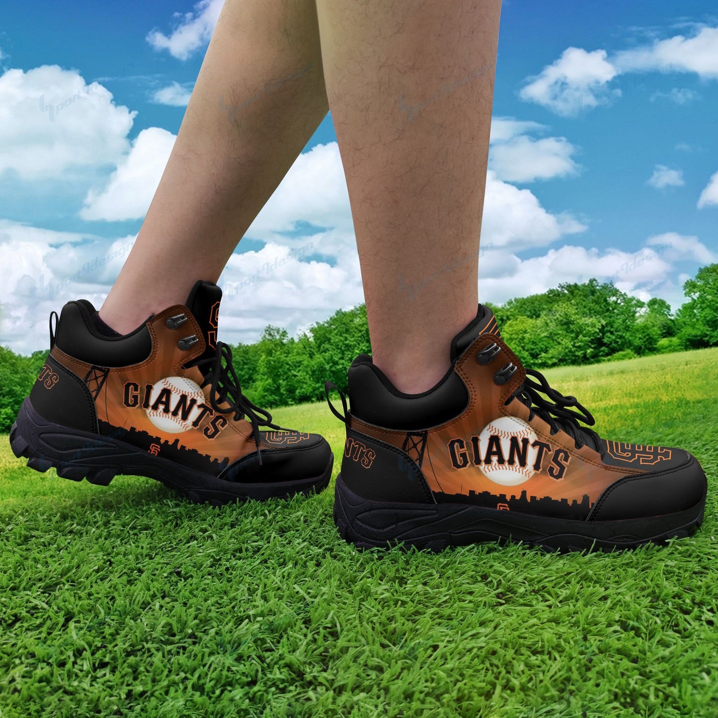 San Francisco Giants Hiking Shoes 44