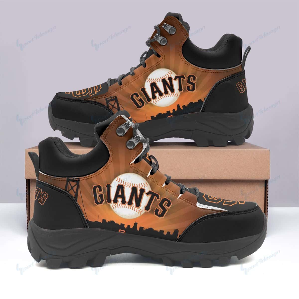 San Francisco Giants Hiking Shoes 44