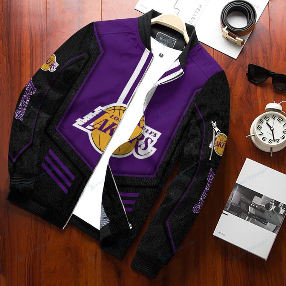 Los Angeles Lakers Bomber Jacket 498