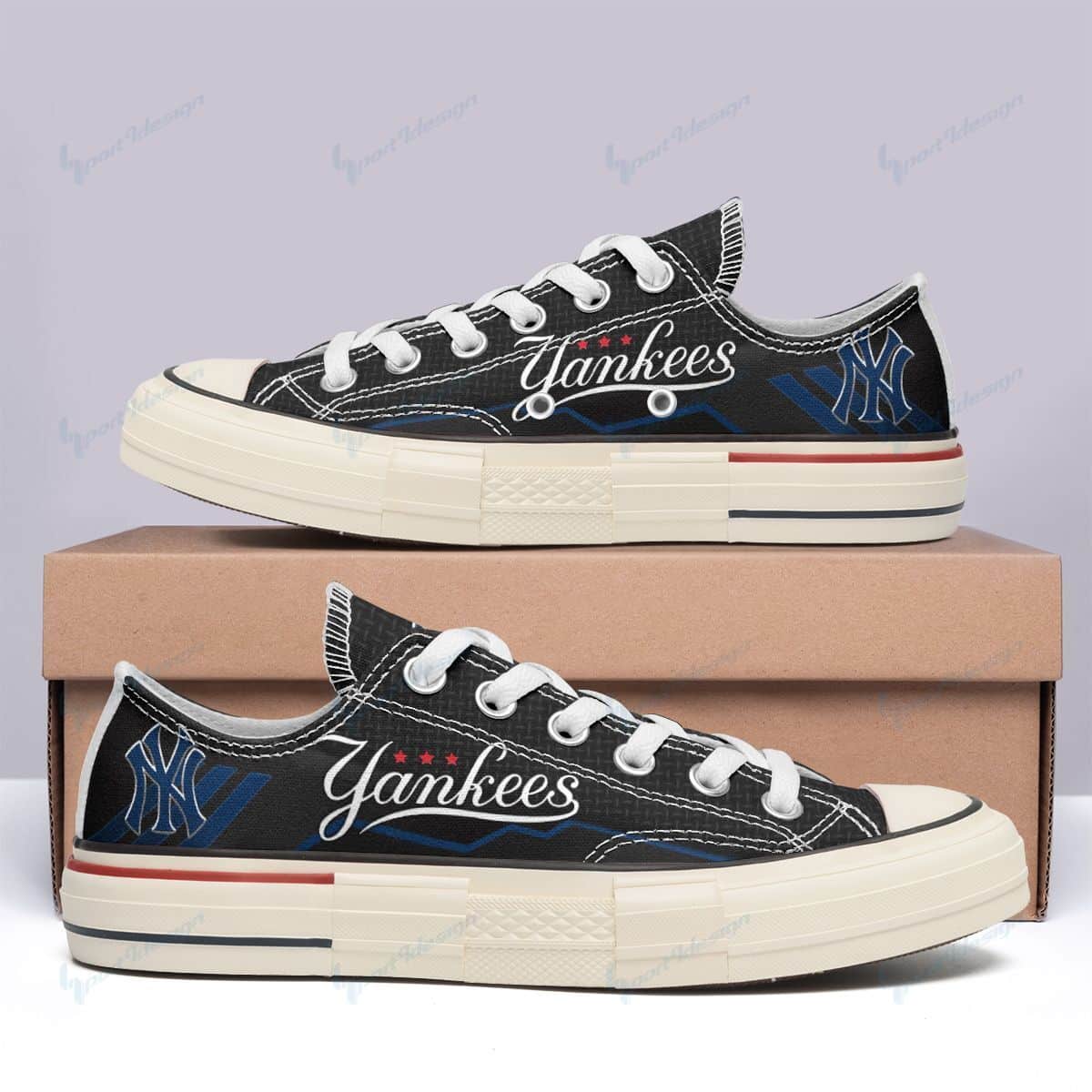 New York Yankees New Low Top Canvas Shoes 28