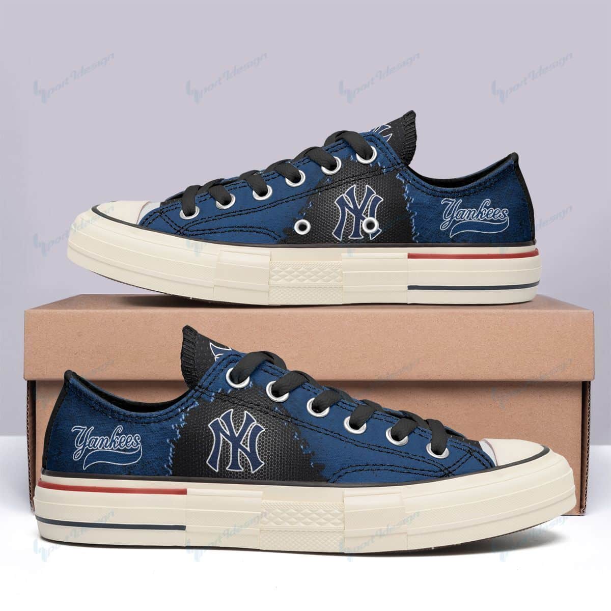 New York Yankees New Low Top Canvas Shoes 20