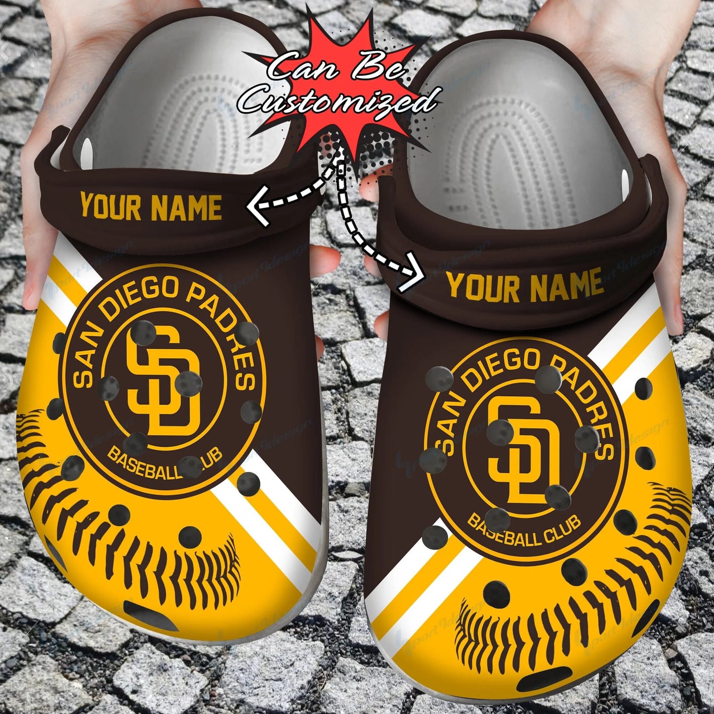 San Diego Padres Personalized Limited Clog BG01