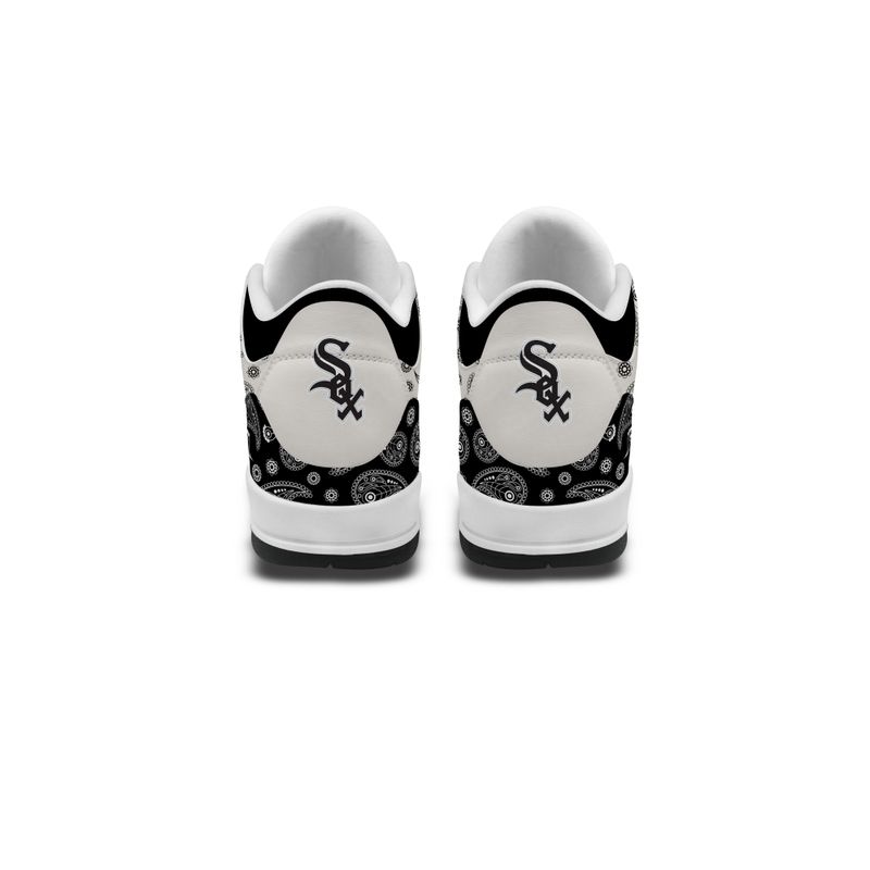 Chicago White Sox Basic Leather JD03 Shoes Men and Women