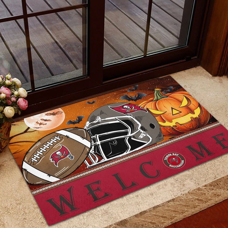 Tampa Bay Buccaneers Halloween Doormat New Collection AZBTDM000028