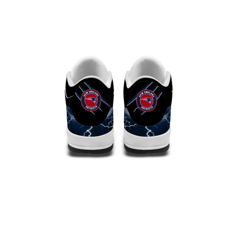 New England Patriots Basic Leather JD03 Shoes Men and Women AZBTAJ3000200