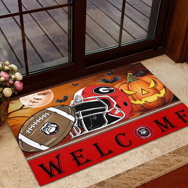 Georgia Bulldogs  Halloween Doormat New Collection AZBTDM000034
