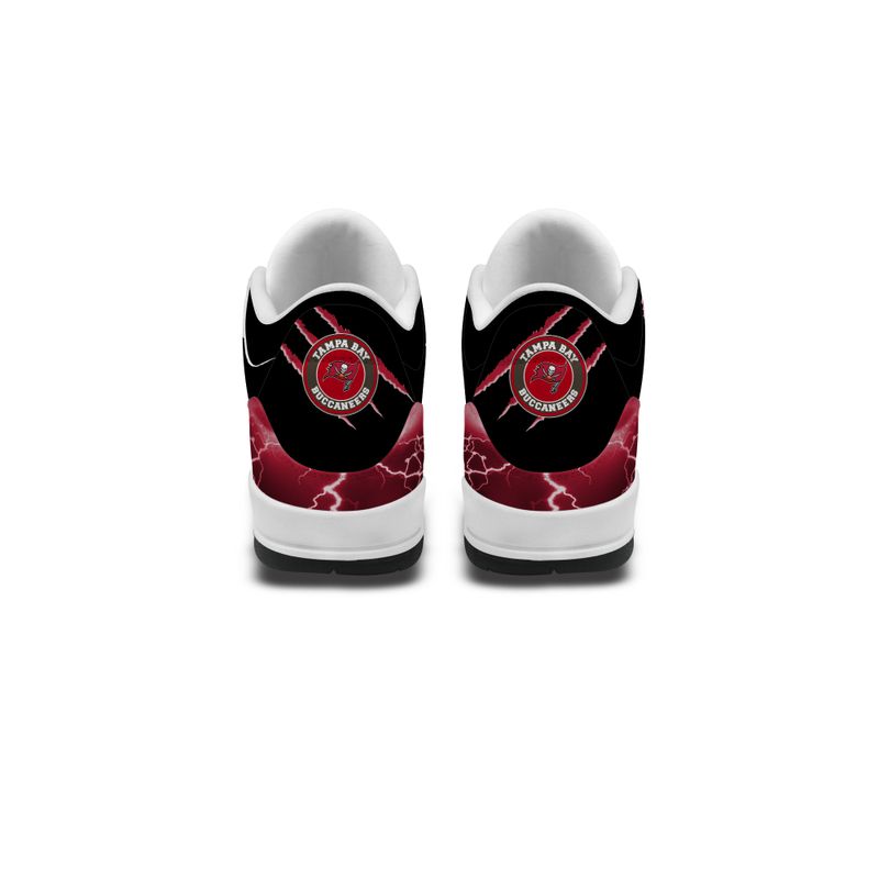 Tampa Bay Buccaneers Basic Leather JD03 Shoes Men and Women AZBTAJ3000216