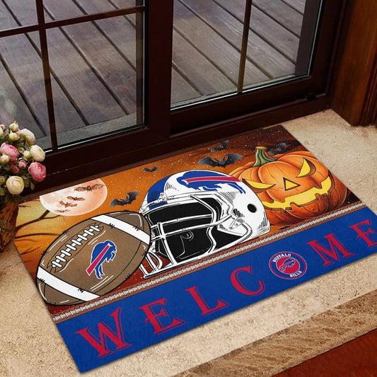 Buffalo Bills Halloween Doormat New Collection AZBTDM000018