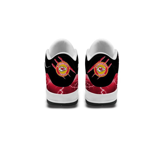 Kansas City Chiefs Basic Leather JD03 Shoes Men and Women AZBTAJ3000191