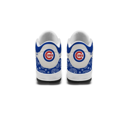 Chicago Cubs Basic Leather JD03 Shoes Men and Women AZBTAJ3000248