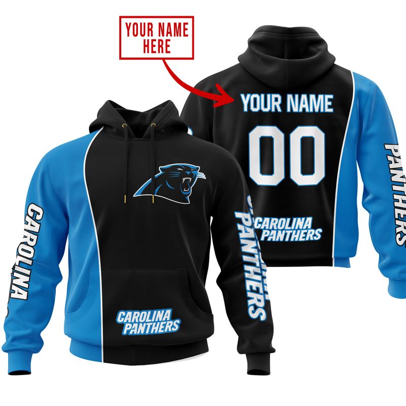 Carolina Panthers Personalized Hoodie BBHD887