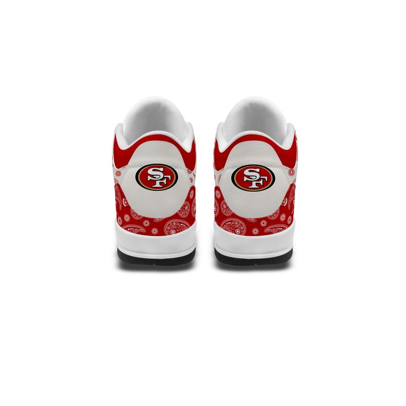 San Francisco 49ers Basic Leather JD03 Shoes Men and Women AZBTAJ3000212