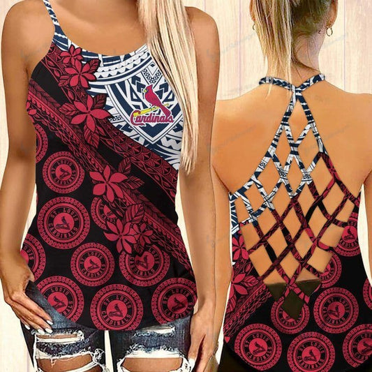 St. Louis Cardinals MLB-CrossTank top Polynesian