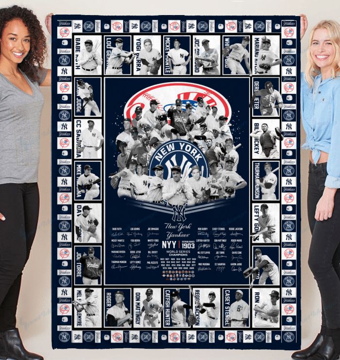 New York Yankees Limited Edition Quilt and Blanket 062