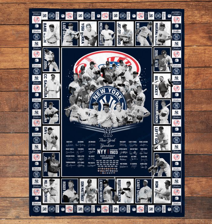 New York Yankees Limited Edition Quilt and Blanket 062