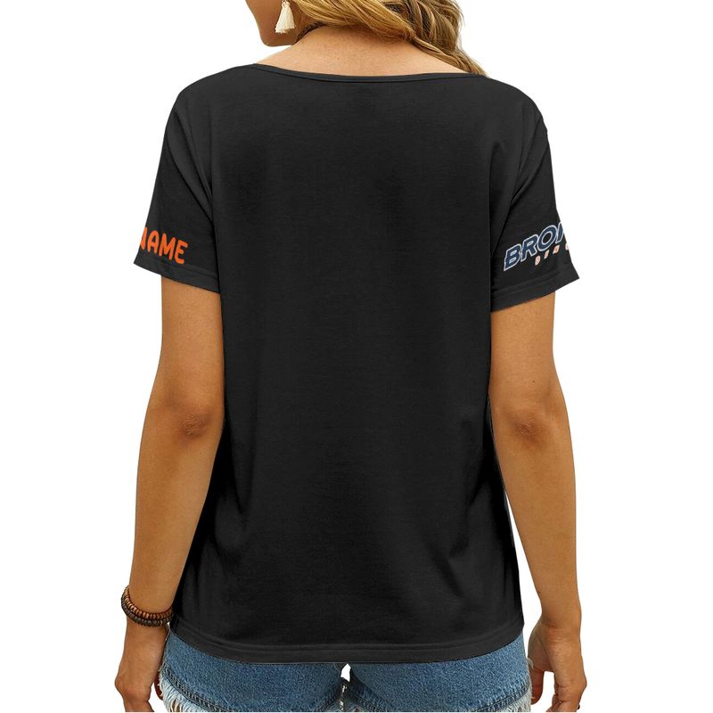 Denver Broncos Happy Mother’s Day Summer Women V Neck T-Shirt AGCWTS689