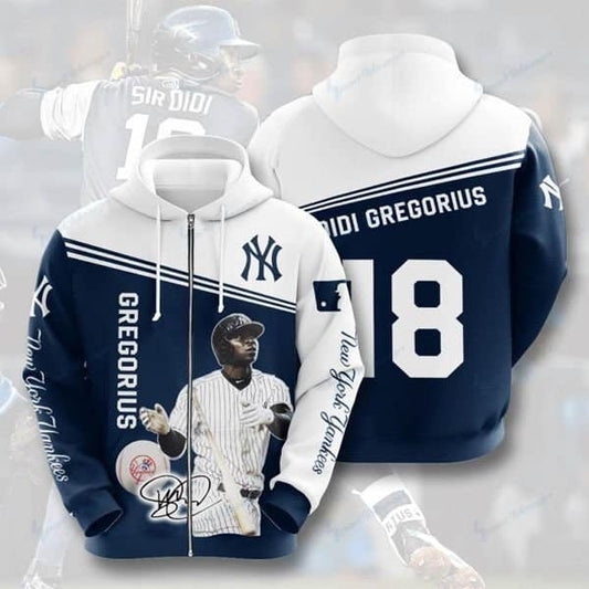 Sports Baseball MLB New York Yankees Didi Gregorius Usa Hoodie 717