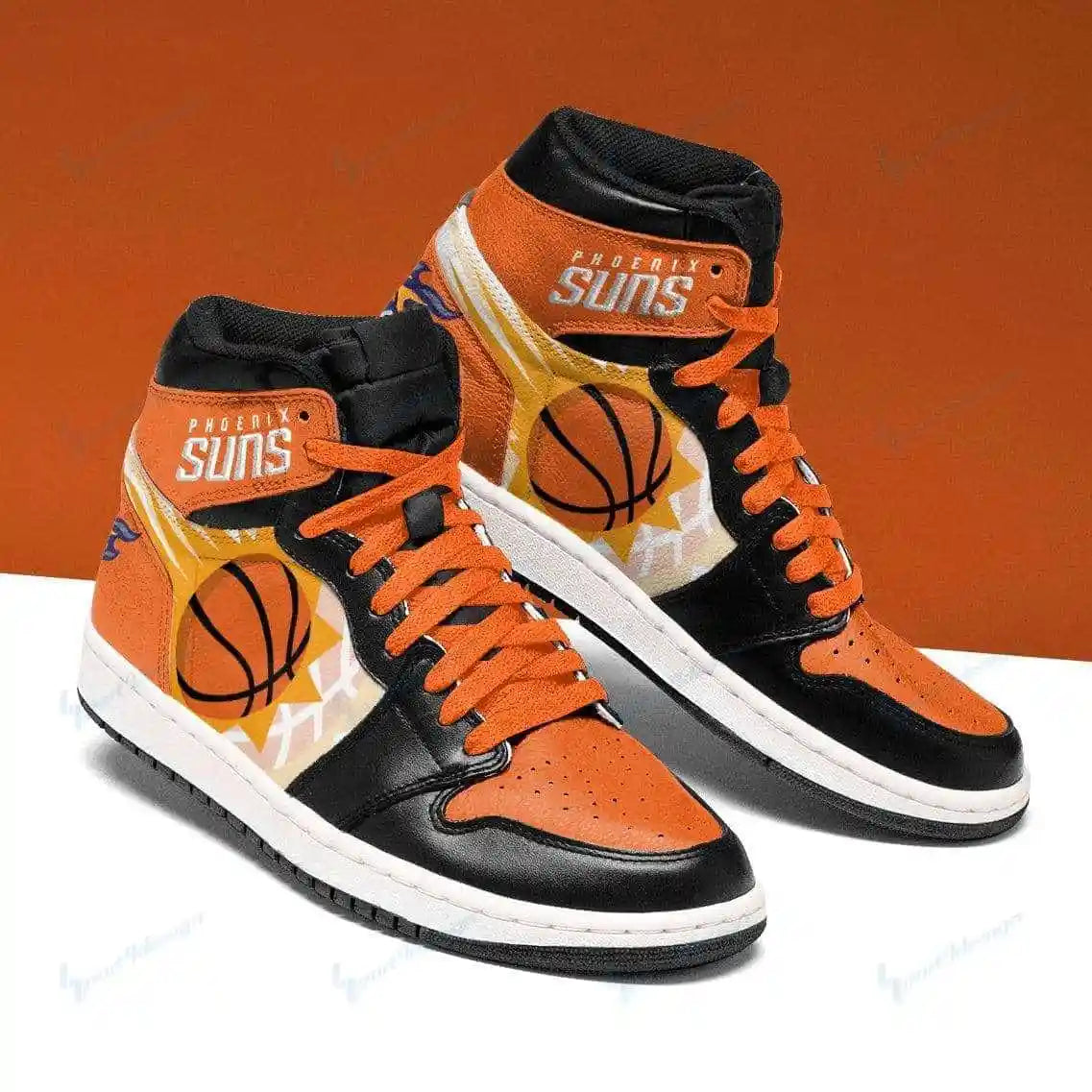 Phoenix Suns Style Custom Jshoes
