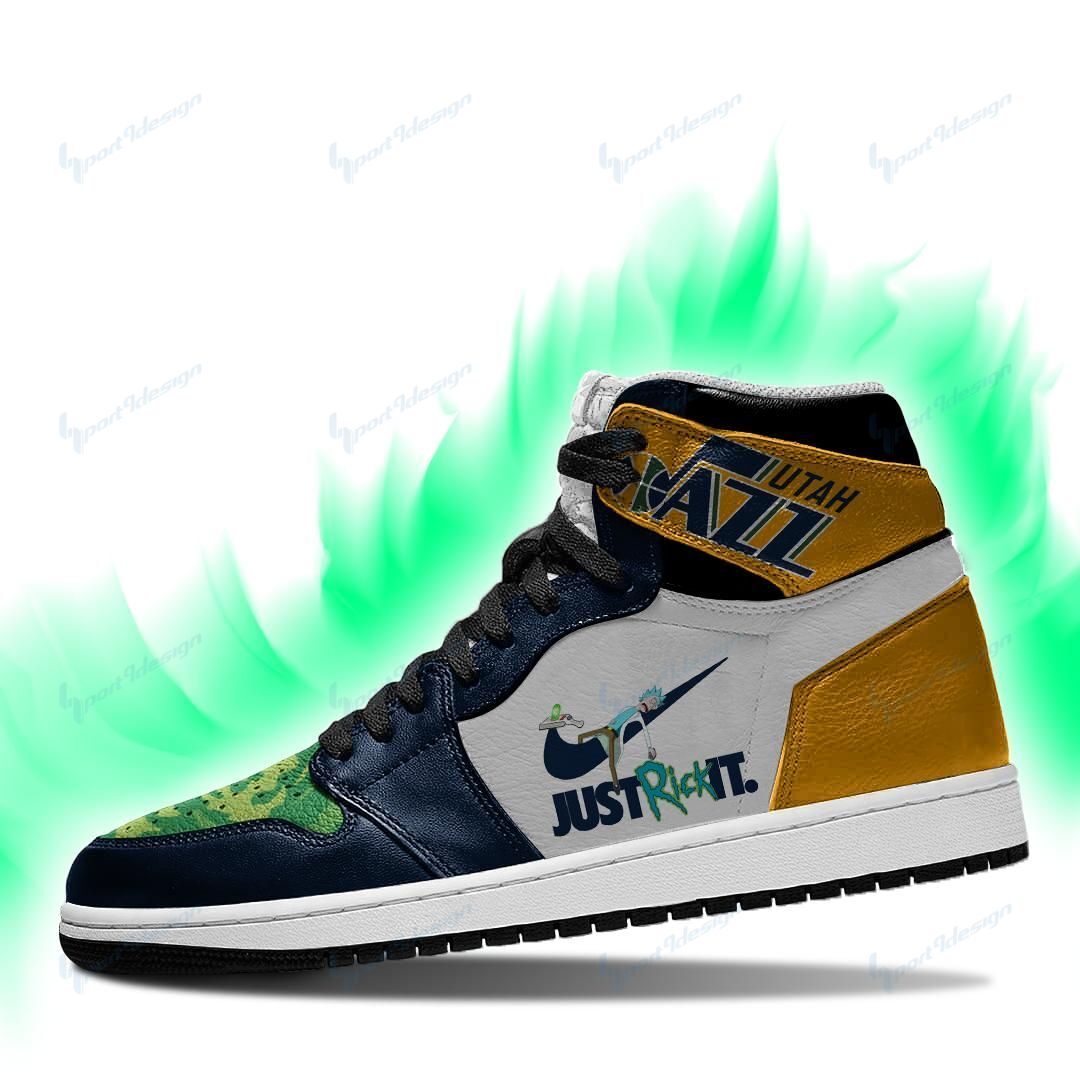 Rick and Morty Utah Jazz Limited JShoes 077