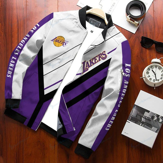 Los Angeles Lakers Bomber Jacket 052