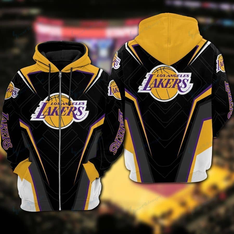 Los Angeles Lakers Gaming Style Hoodie