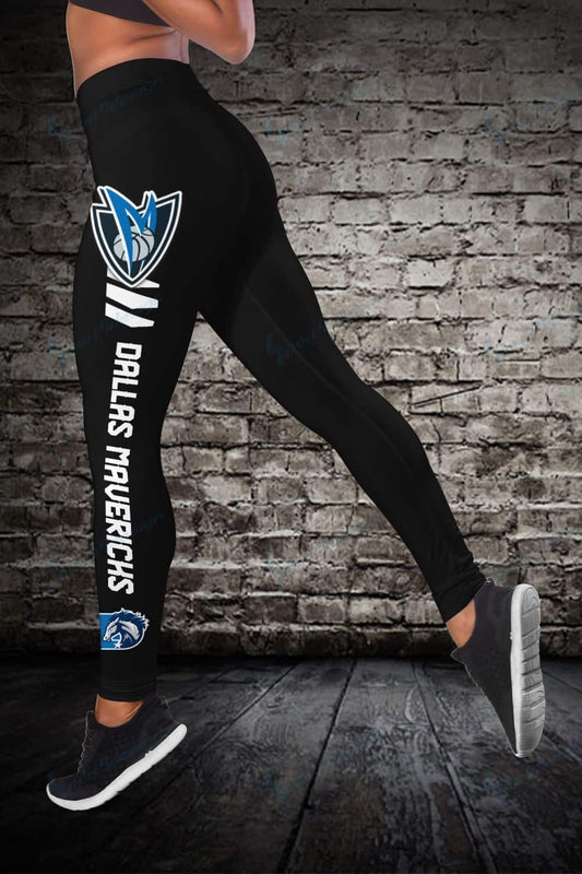 Dallas Mavericks Leggings and Tank top 027