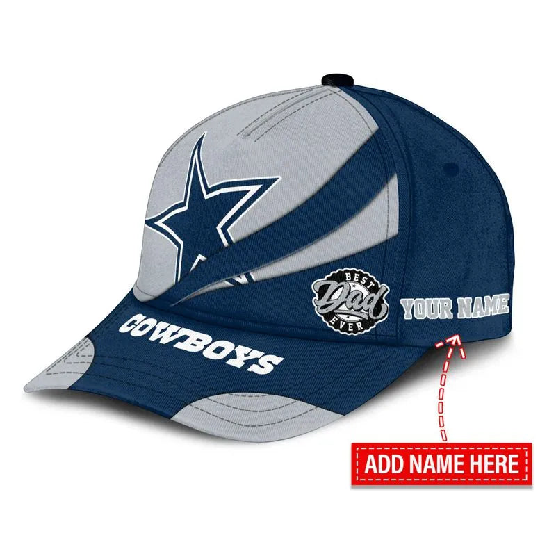 Dallas Cowboys Personalized Limited Edition Classic Cap Gift For Father’s Day AZBTCAP000039
