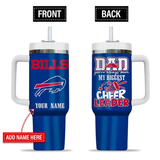 Buffalo Bills My Biggest Cheer Leader Gift For Father’s Day Limited Edition 40oz Tumbler AZBT40OZ000188