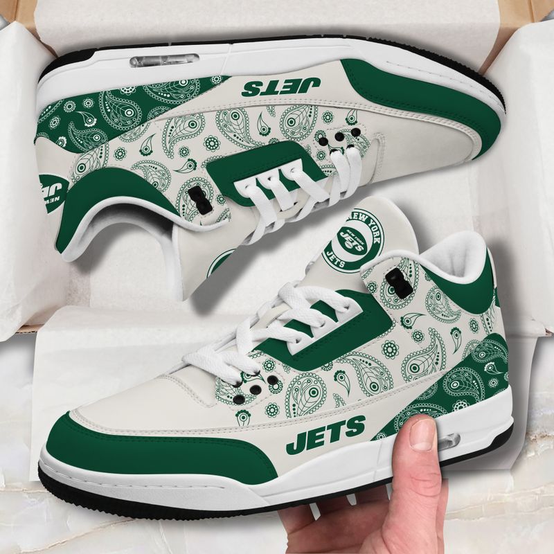 New York Jets Basic Leather JD03 Shoes Men and Women AZBTAJ3000205
