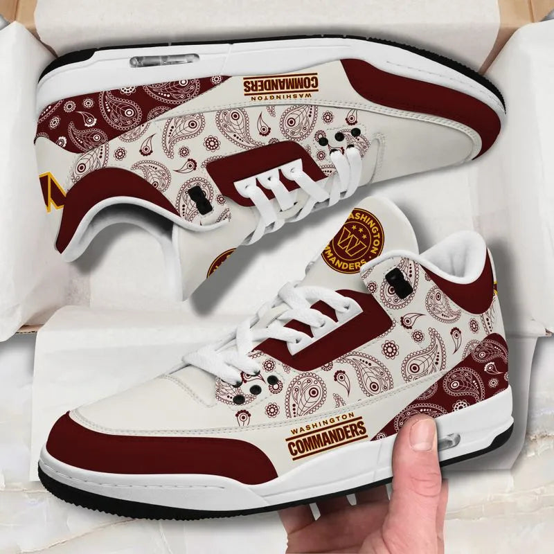 Washington Football Team Basic Leather JD03 Shoes Men and Women AZBTAJ3000222
