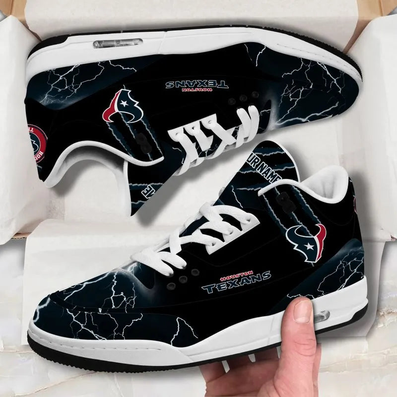 Houston Texans  Basic Leather JD03 Shoes Men and Women AZBTAJ3000184