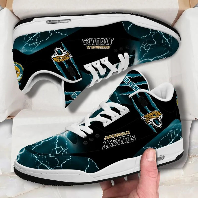 Jacksonville Jaguars  Basic Leather JD03 Shoes Men and Women AZBTAJ3000188