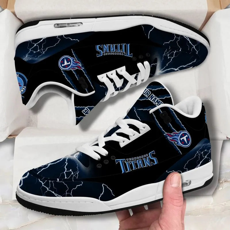 Tennessee Titans Basic Leather JD03 Shoes Men and Women AZBTAJ3000217