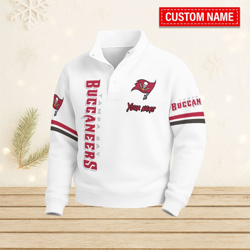 Tampa Bay Buccaneers Casual Stand Collar Sweatshirt BT691