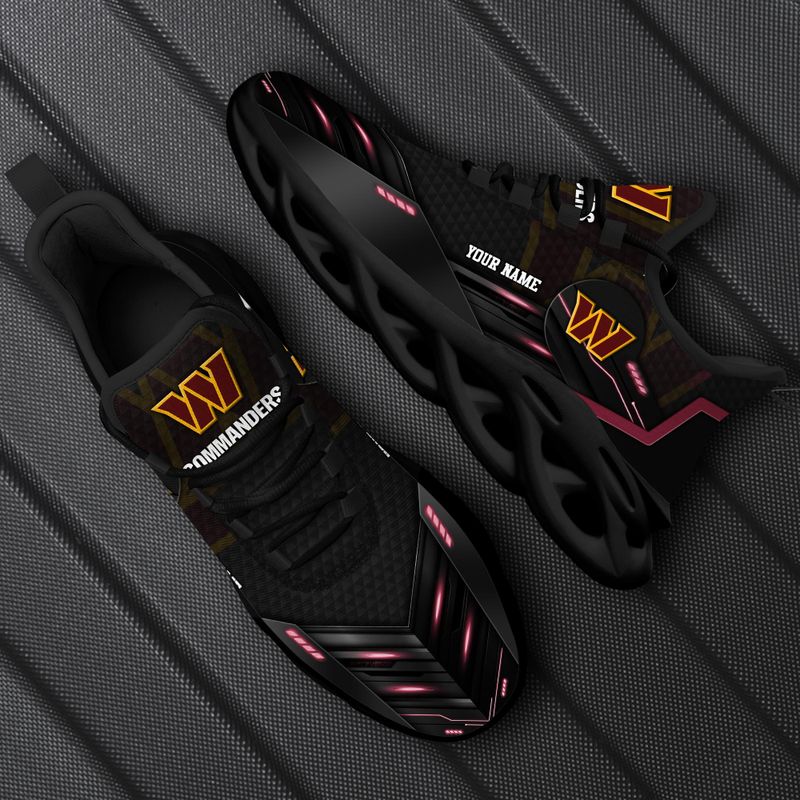 Washington Commanders Personalized Yezy Running Sneakers SPDMS763
