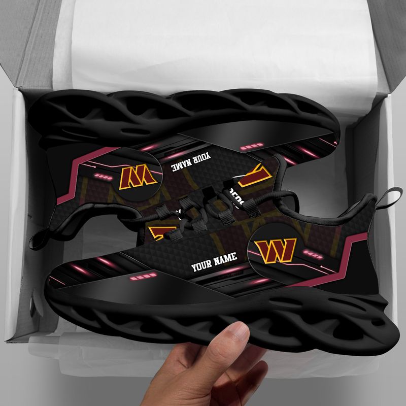 Washington Commanders Personalized Yezy Running Sneakers SPDMS763