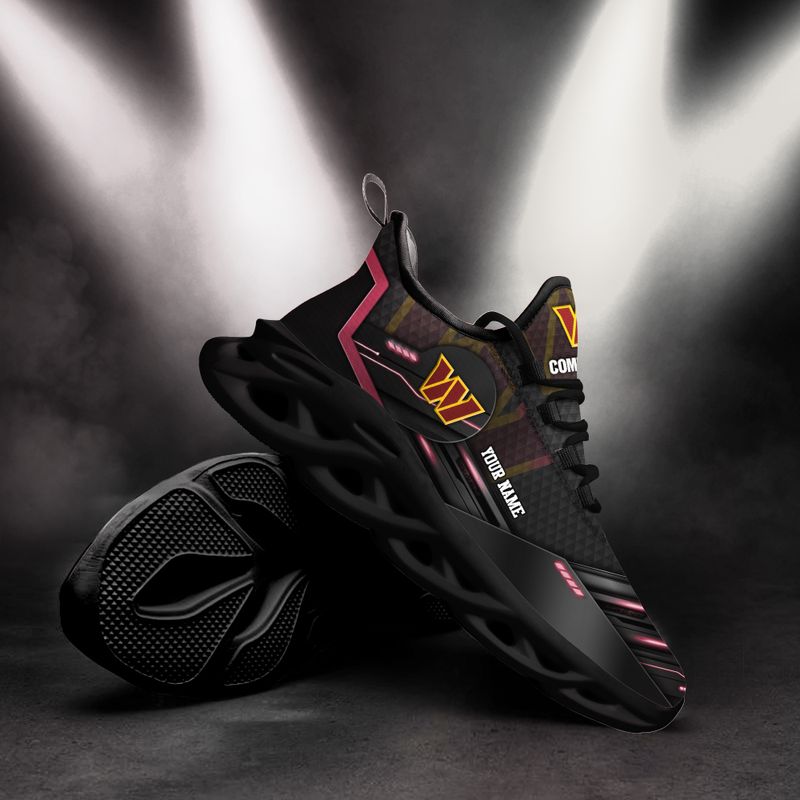 Washington Commanders Personalized Yezy Running Sneakers SPDMS763