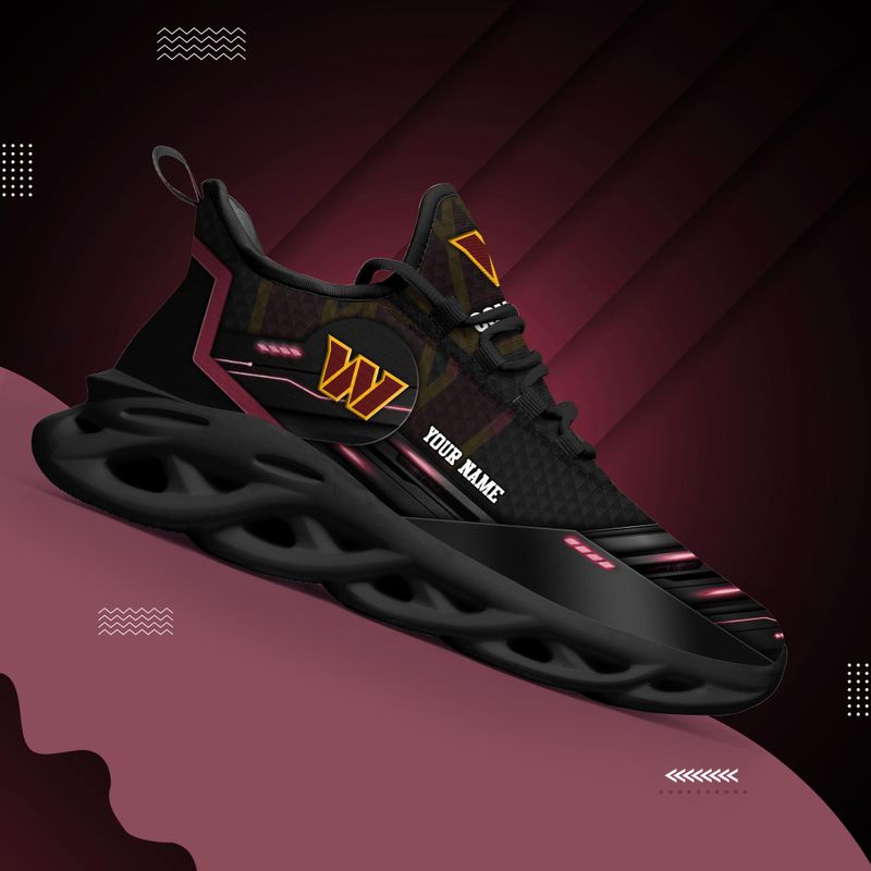 Washington Commanders Personalized Yezy Running Sneakers SPDMS763