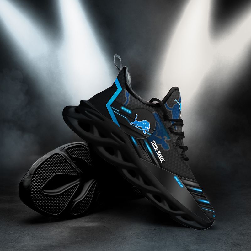 Detroit Lions Personalized Yezy Running Sneakers