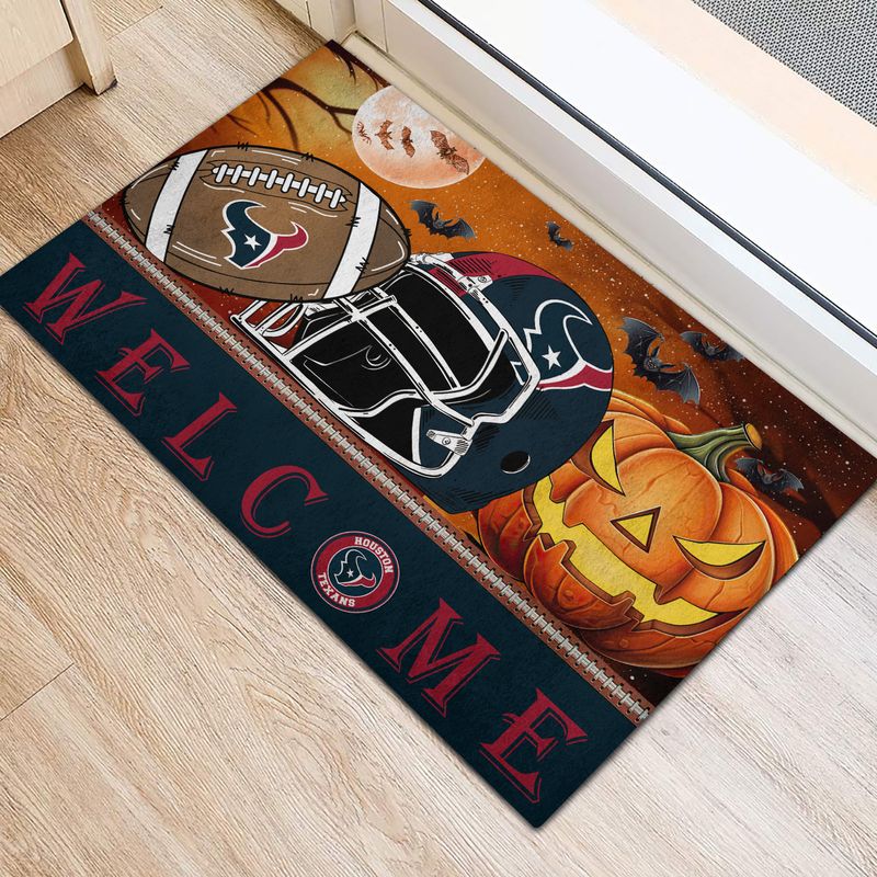 Houston Texans Halloween Doormat New Collection AZBTDM000019